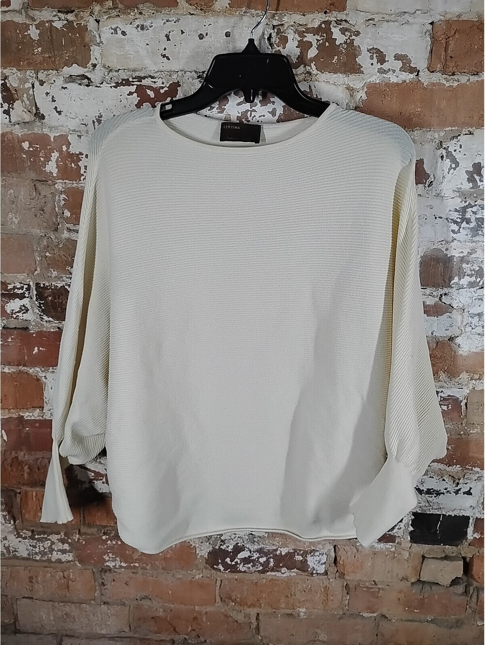 KERISMA WOMANS Ivory Oversized Sweater SIZE SMALL/MEDIUM